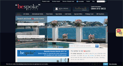 Desktop Screenshot of bespokehotels.com